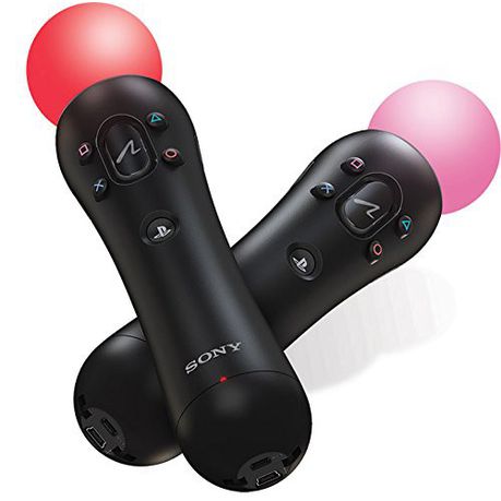 Playstation Move Motion Controller Twin Pack V1 (CECH-ZCM1E) (PS3/PS4) (Preowned)