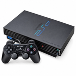 Refurbished Sony PlayStation 2 PS2 Original Fat Black Console with official DualShock 2 controller