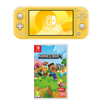 Nintendo Switch Lite 32GB Yellow Console & Minecraft Game Bundle (Preowned)
