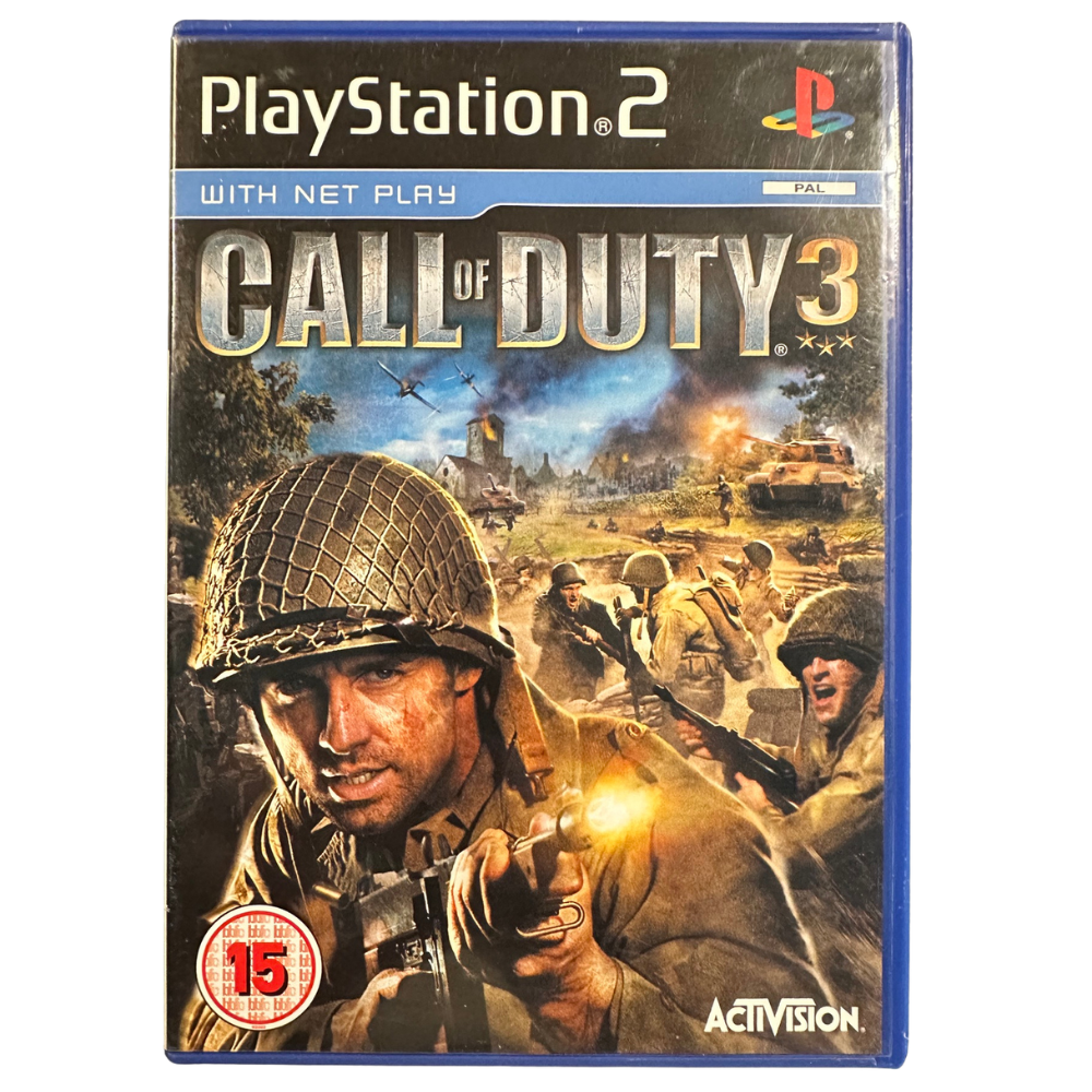 Call of Duty 3 - PS2 PlayStation 2 (Preowned)