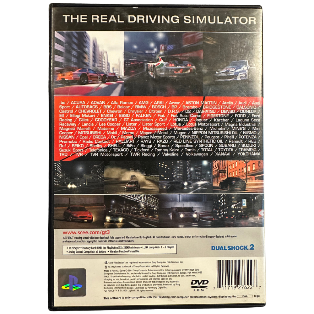 Gran Turismo 3: A-Spec - PS2 PlayStation 2 (Preowned)