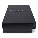 Refurbished Sony PlayStation 2 PS2 Original Fat Black Console top view