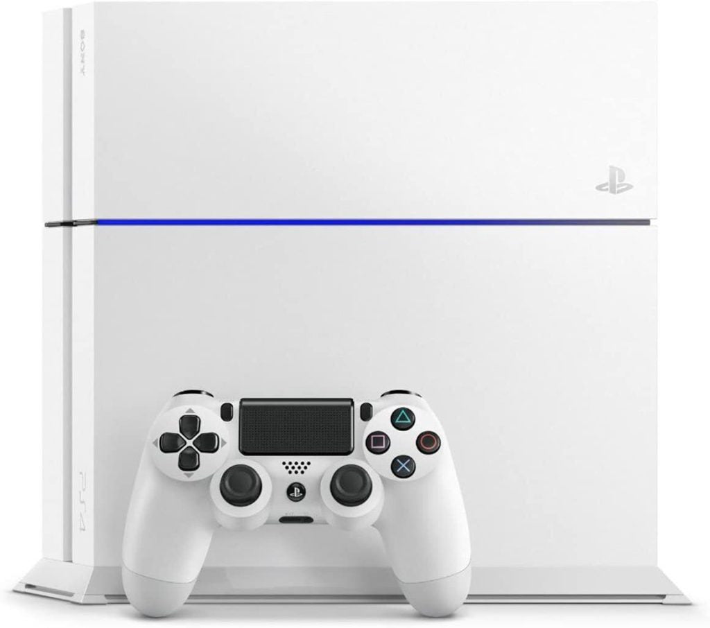 Sony Playstation 4 PS4 500GB Glacier White Console & Controller Bundle (Preowned)