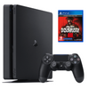 Sony Playstation 4 PS4 Slim 500GB Black Console, Controller & Call Of Duty Games Bundle (Preowned)