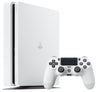 Sony Playstation 4 PS4 Slim 500GB Glacier White Console & Controller Bundle (Preowned)