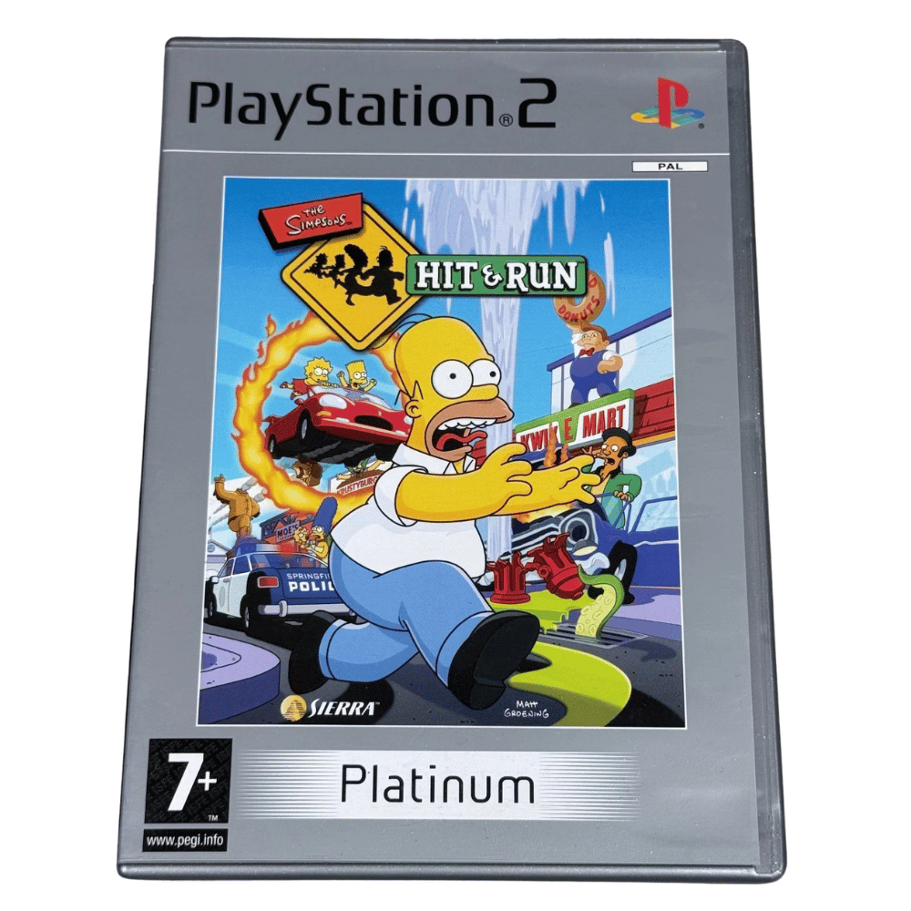 The Simpsons Hit & Run - PS2 PlayStation 2 (Preowned)