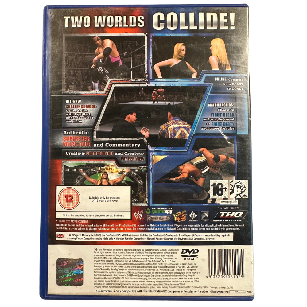 WWE SmackDown! vs. Raw - PS2 PlayStation 2 (Preowned)